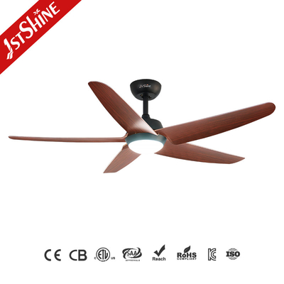 Low Noise Remote Control Ceiling Fan With Dimmable LED Light / ABS blade