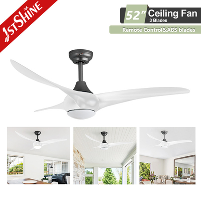 52'' Remote LED Ceiling Fan Indoor Decorative High Speed Low Noise