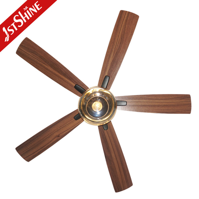 MDF Blades 52 Inches Remote Control Ceiling Fan With Farmhouse Style