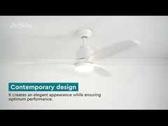 منخفضة الشخصية DC110V عكس الضوء مروحة سقف LED عكسية هادئة محرك DC
