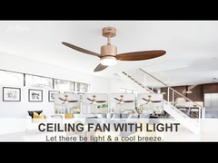 مصنع مروحة السقف DC LED الذهب الوردي عالية السرعة توفير الطاقة