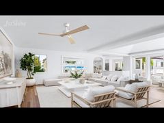 نظرة فاحصة: مروحة سقف خشبية صلبة مقاس 52 بوصة - محرك DC، 3 شفرات، جهاز تحكم عن بعد بـ 6 سرعات