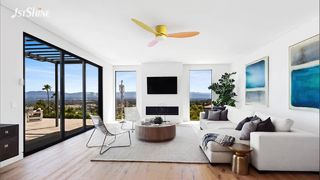 مروحة سقف معكرون قابلة للتخصيص مع ضوء