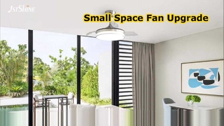 مروحة سقف قابلة للسحب مقاس 36 بوصة وإضاءة خافتة