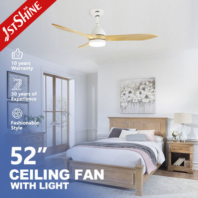 سعر جيد مروحة سقف من الخشب الصلب Dc Motor High Airflow Quiet Led Ceiling Fan الانترنت