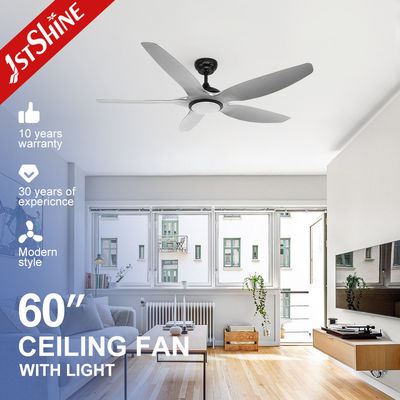 سعر جيد ABS DC Motor Low Noise Silent Ceiling Fan With LED Light للمطعم والمطعم الانترنت