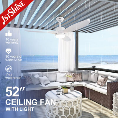 سعر جيد مروحة سقف بإضاءة LED بيضاء مع 3 شفرات بلاستيكية الانترنت